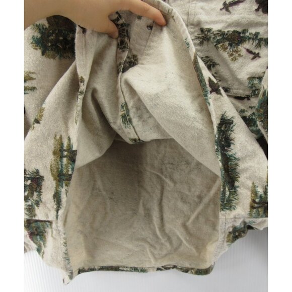 VINTAGE RedHead Shirt XXL Flannel Button Down Duck Hunting 80s 90s - Picture 10 of 11